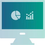 Logging and monitoring icon